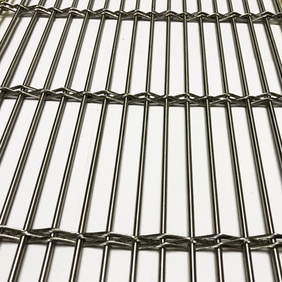 Korrosionsbeständiges Architekturgewebtes Drahtnetz aus Edelstahl Schwergewicht 1,2 kg