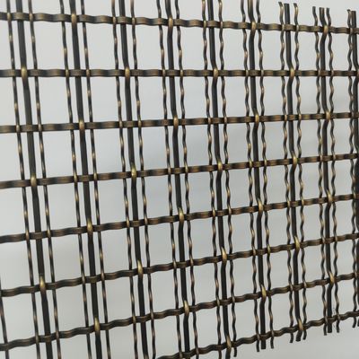 Korrosionsbeständige Bronze aus Edelstahl Gewebtes Drahtnetz für Schränke