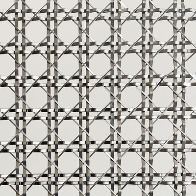 Elegantes architektonisches Metallnetz Gewebtes Drahtnetz für Dekorationsbildschirme für Möbel