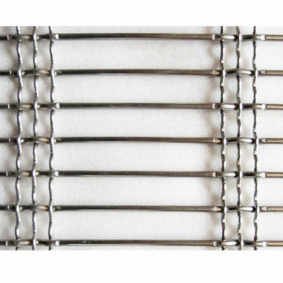 30m Kabel Architektonische Edelstahl Gewebtes Drahtnetz für Fassade Balkon und Trennwand Imitation Bambusweben