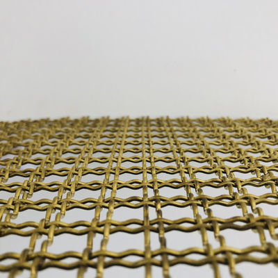 Quadratische Lochform Ökofreundlich 30m Silber aus Edelstahl Dekorationsdrahtplatten / Drahtnetzfassaden