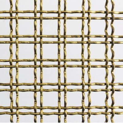 Quadratische Lochform Ökofreundlich 30m Silber aus Edelstahl Dekorationsdrahtplatten / Drahtnetzfassaden