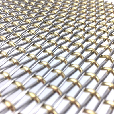 Anpassungsfähiges Metallnetz aus Edelstahl für harte Dekoration im Innen- und Außendesign
