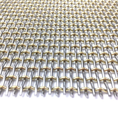 Anpassungsfähiges Metallnetz aus Edelstahl für harte Dekoration im Innen- und Außendesign