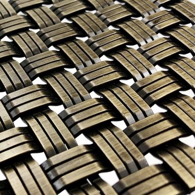 Innovatives Dekorationsnetz aus Edelstahl für harte Dekoration im zeitgenössischen Design und Bau