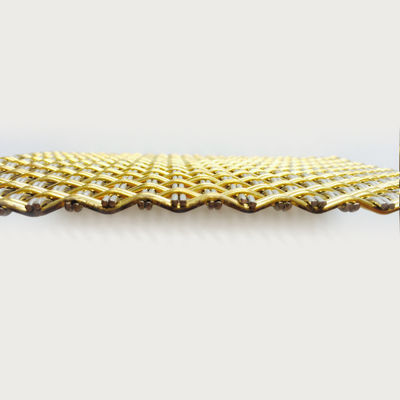 32% Öffnungsbereich Architektur Dekorative Gewebte Metallgitter für Schränke