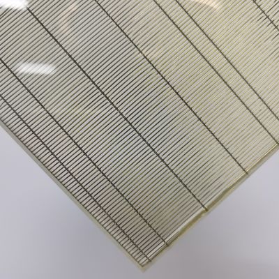Zusammengefasste Netze für die Produktion von dekorativem Glas