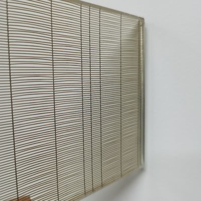 Hohe Zugfestigkeit Festigkeit Dekoratives Drahtnetz Laminates Glas Feuerbeständigkeit A1