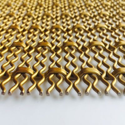 Customized Golddrahtnetz für Dekoration Trennwand und Küchenschrank