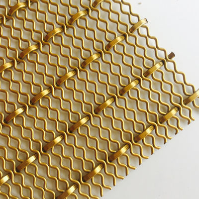 Customized Golddrahtnetz für Dekoration Trennwand und Küchenschrank