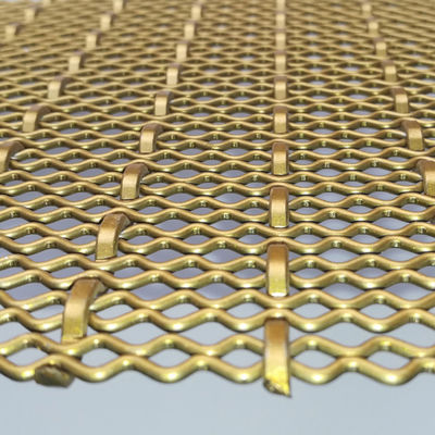 Customized Golddrahtnetz für Dekoration Trennwand und Küchenschrank
