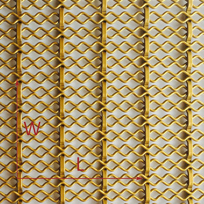 Architektonische Drahtnetze für Deckenplatten und Leuchten