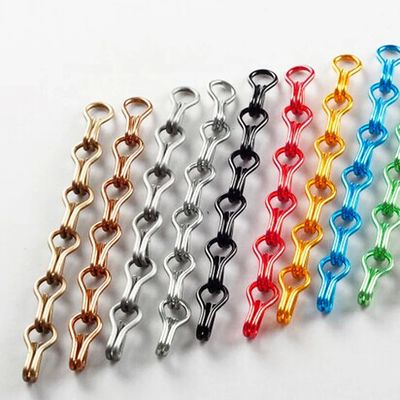 Einfache Installation Kette Fliegschirm Aluminium Standardgröße 12mm*24mm
