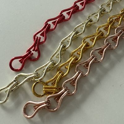 Anpassen Raum Aluminium Kette Link Vorhang perfekte Passform garantiert