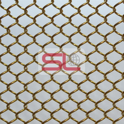 9mm Draht-Pitch-Aluminium-Metall-Spule-Draperie-Bemalung Leichtgewicht