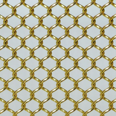 Metallspulen-Drapery Metalldrahtnetzvorhang / Aluminiummetallnetzvorhang