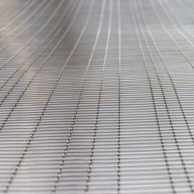 Edelstahlnetz-Laminatglas Moderne Räume Dekorationspartitionen Wände Decken Akzente ISO Custom Cutting