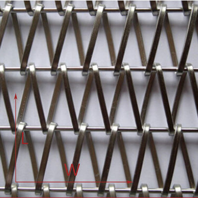 10 mm Dicke Architektur Metallgewebe Perfekte Lösung für Gebäude