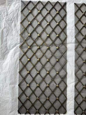 0.6m-2.4m Breite Dekorative Drahtnetzgitter für Schranktüren