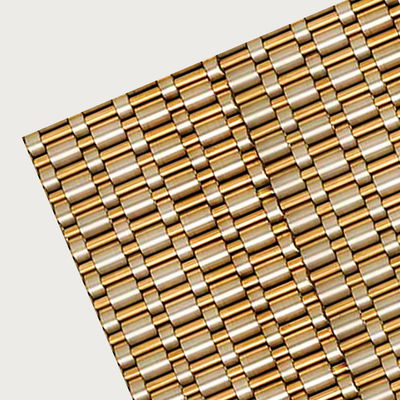 Customized Messing Metal Mesh für Gebäude Verkleidung Aufzug Mesh mit 304 316 Edelstahl