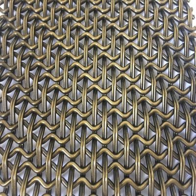 4.5 mm Mesh Dicke Edelstahl Dekorationsdrahtgitter für Metall Schranktüren