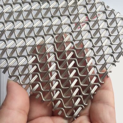 4.5 mm Mesh Dicke Edelstahl Dekorationsdrahtgitter für Metall Schranktüren
