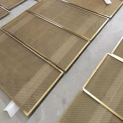 Gemachte Diamantgitter Gewebtes Drahtnetz mit Weft Durchmesser von 1,2 mm × 2 mm