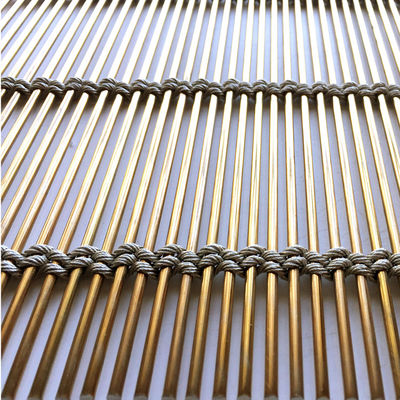 Edelstahlmetallnetz 7 mm galvanisiertes PVD Anti-Klettern Sicherheitszaunnetz für Verkleidung Gefängnis Umfang Schutz