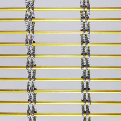 Zertifiziertes feuerfeste 8 mm Edelstahl-Metallnetz für Fassadenventilationsverkleidungen von Hochhäusern
