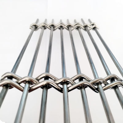 Flexible Metallgitter aus Edelstahl für große Lobby-Installationen Kreative Innenbeleuchtung
