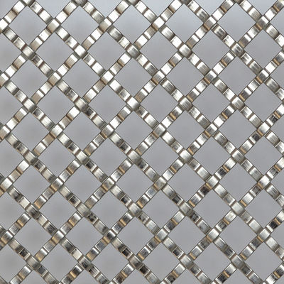 Innen- und Außenplatten aus Edelstahl-Metallnetzplatten für Premium-Designprojekte