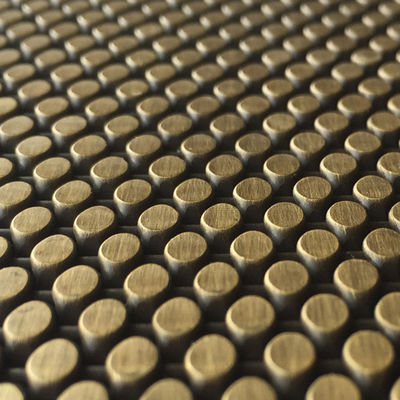 Lasergeschnitte Edelmetallnetzplatten für Außenmarkenanzeigen Moderne Fassaden