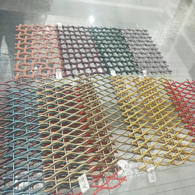 18 mm Warp Pitch Aluminium Dekorationsgitter für Schranktüren