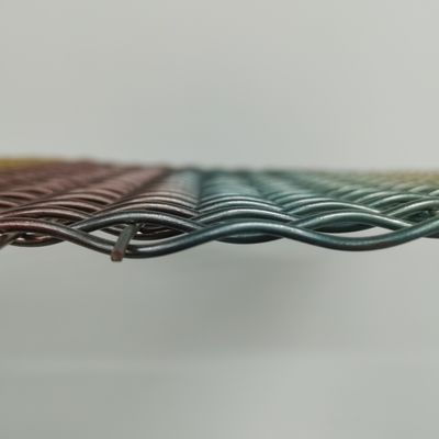 18 mm Warp Pitch Aluminium Dekorationsgitter für Schranktüren