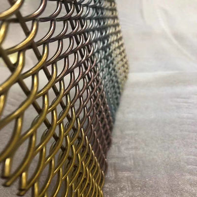 Dekoratives Gewebe aus Edelstahl Breite 0,6 m-2,4 m