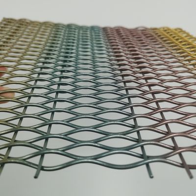 Anpassbares Metallnetz öffentliche Einstellungen Breite 0,6m-2,4m Maßgeschneidert