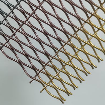 Anpassbares Metallnetz öffentliche Einstellungen Breite 0,6m-2,4m Maßgeschneidert