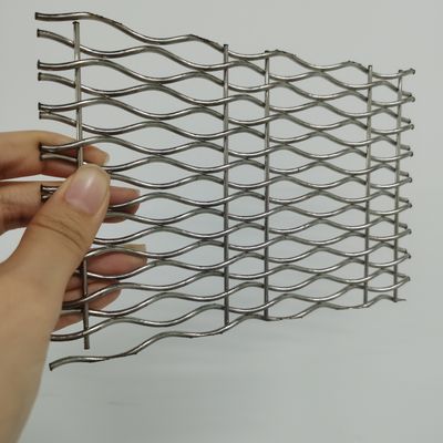 Anpassung Wohnkleidung Dekorativ Gewebtes Drahtnetz 18mm Weft Pitch