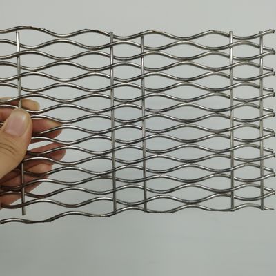 Anpassung Wohnkleidung Dekorativ Gewebtes Drahtnetz 18mm Weft Pitch
