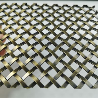 Dekoratives Gewebe aus Edelstahl Breite 0,6 m-2,4 m