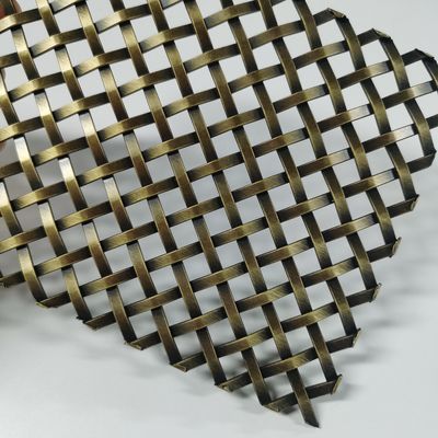 Dekoratives Gewebe aus Edelstahl Breite 0,6 m-2,4 m