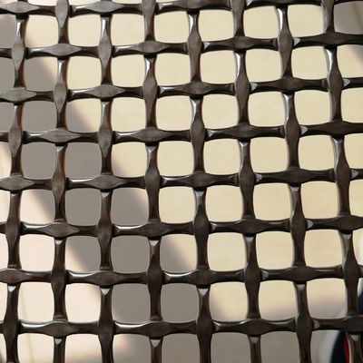 ISO9001-zertifiziertes Diamantgewebtes Netz 42,2% Öffnungsfläche für Schwerlastindustrie