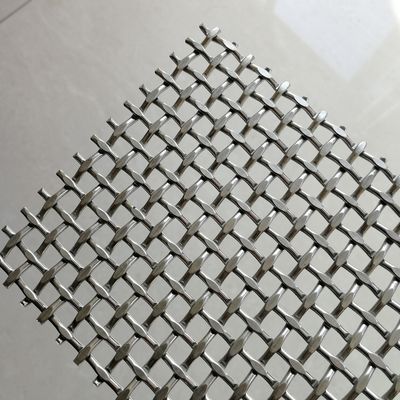 ISO9001-zertifiziertes Diamantgewebtes Netz 42,2% Öffnungsfläche für Schwerlastindustrie