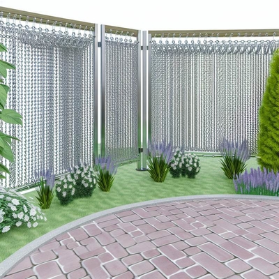 Dekoratives Aluminiumkettennetzvorhang für Garten- und Landschaftsgestaltung