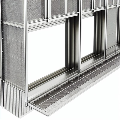 12 mm Aluminiumlegierung Architekturnetzvorhang für Gebäudefassaden