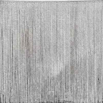 Kreativer dekorativer Aluminium-Kettenvorhang für Möbel- und Kunstinstallation, feuerfestes, anpassbares Metallgitter-Design