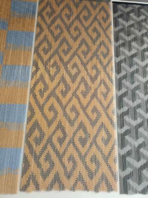 Individueller Fliegengitter-Kettenvorhang aus Aluminium mit Schienen und anderem Zubehör