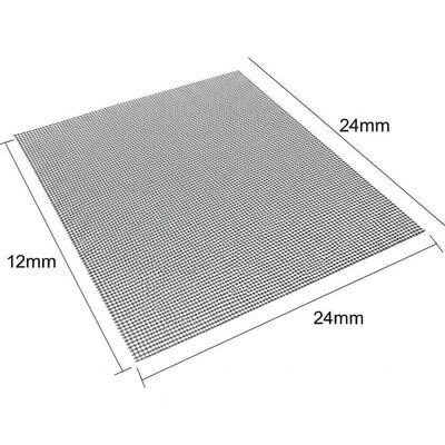 12x24 mm Kettengröße Aluminium-Kettenschirm mit 60% offener Fläche und 1,2 mm Drahtdurchmesser zur Bekämpfung von Insekten