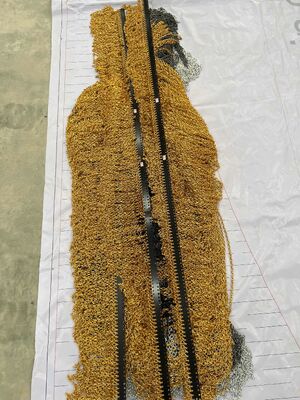 Robuste Aluminium-Kettenfliegengitter, ideal für Industrie, bietet effektiven Insektenschutz und langlebige Leistung