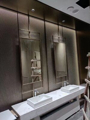 Architectural Metal Mesh Customized Width Polishing Perfect for Facade Cladding Interior Walls and Ceiling Panels